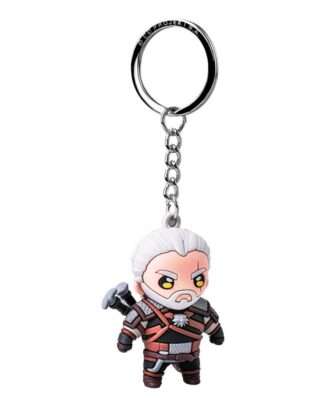The Witcher III: Wild Hunt Vinyl Schlüsselanhänger Geralt of Rivia