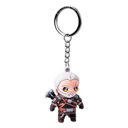 The Witcher III: Wild Hunt Vinyl Schlüsselanhänger Geralt of Rivia