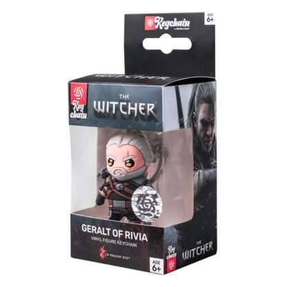 The Witcher III: Wild Hunt Vinyl Schlüsselanhänger Geralt of Rivia – Bild 2