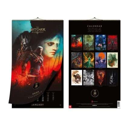 The Witcher 3: Wild Hunt Kalender 2026 10th Anniversary – Bild 2