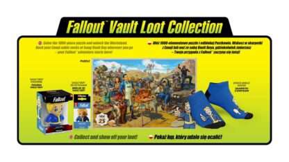 Fallout Geschenkset Fallout Vault Loot Collection (Puzzle, Socken, Figur & Schlüsselanhänger) – Bild 8