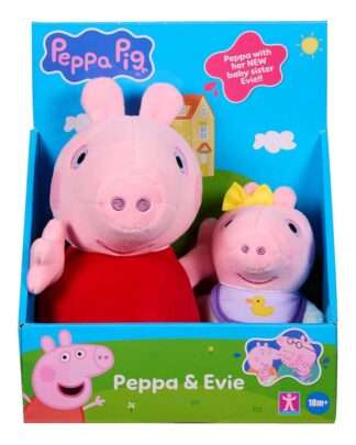 Peppa Pig Plüschfiguren 2er Pack