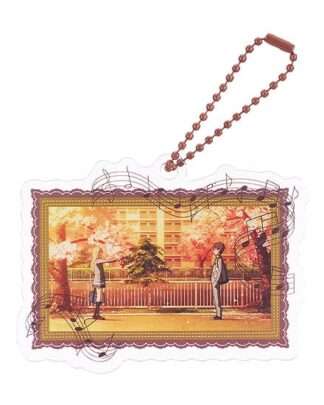 Your Lie in April Acrylic Schlüsselanhänger Anime Scene B 8 cm