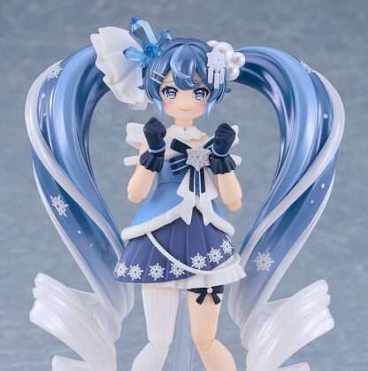 Character Vocal Series 01: Hatsune Miku Figma Actionfigur Snow Miku: Crystal Snow Ver. 13 cm – Bild 3