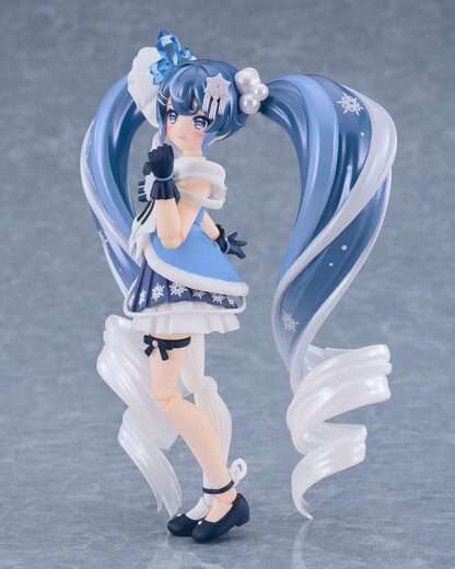 Character Vocal Series 01: Hatsune Miku Figma Actionfigur Snow Miku: Crystal Snow Ver. 13 cm – Bild 5