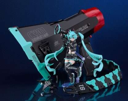 Character Vocal Series 01: Hatsune Miku Plamatea Plastic Model Kit Hatsune Miku: Chuocho Tactical Craft Ver. 15 cm – Bild 3