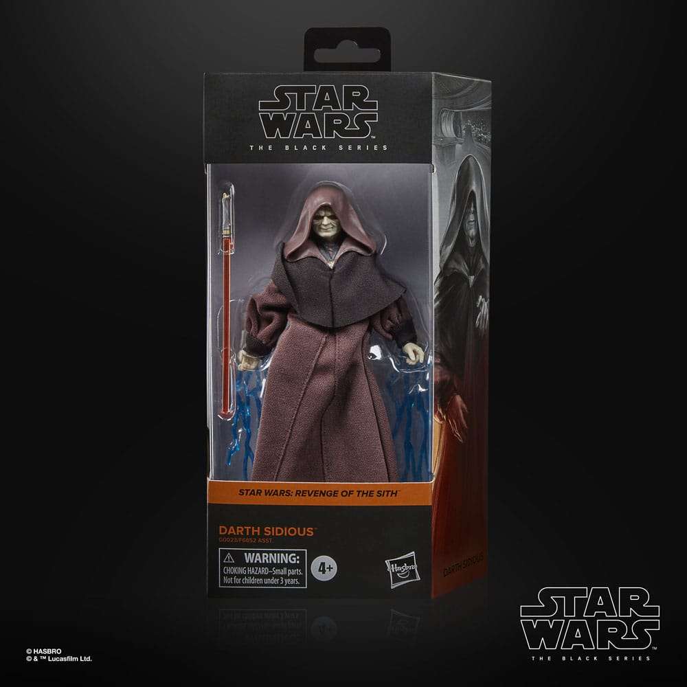 Star Wars Episode III Black Series Actionfigur Darth Sidious 15 cm – Bild 4