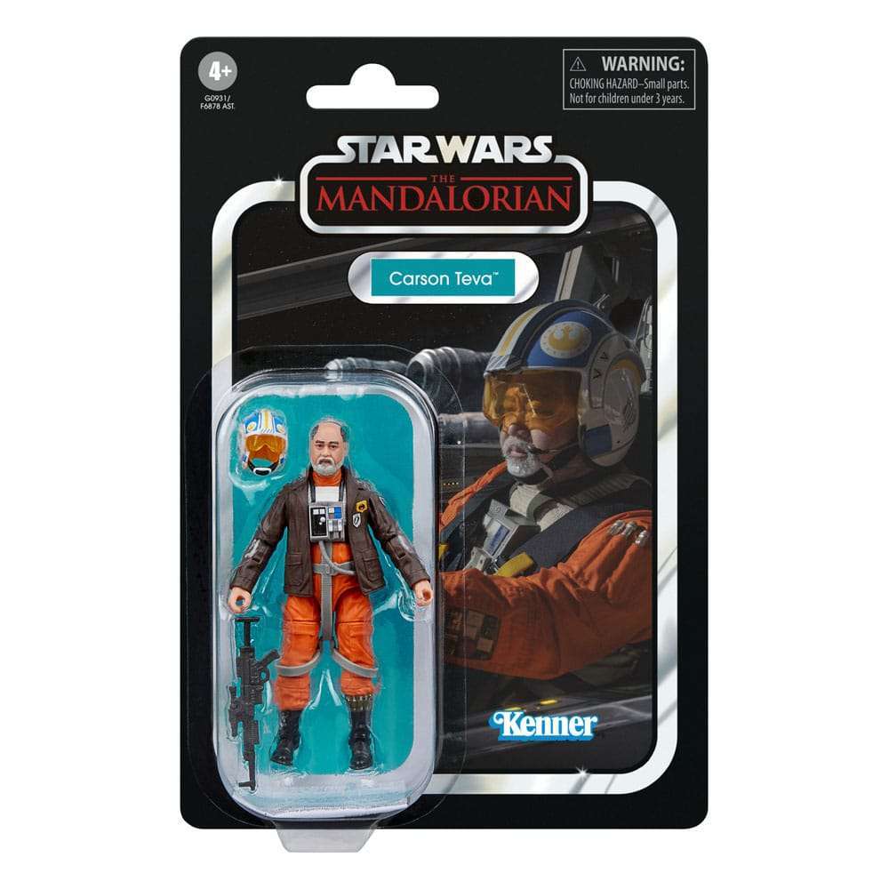 Star Wars: The Mandalorian Vintage Collection Actionfigur Carson Teva 10 cm - Beschädigte Verpackung – Bild 2