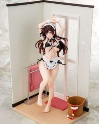 Rent-A-Girlfriend PVC Statue 1/6 Chizuru Mizuhara Maid Bikini ni Okigae 30 cm