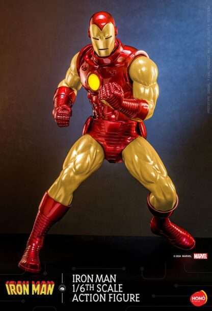 Marvel Actionfigur 1/6 Iron Man 32 cm - Beschädigte Verpackung – Bild 3