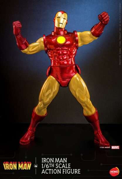 Marvel Actionfigur 1/6 Iron Man 32 cm - Beschädigte Verpackung – Bild 4