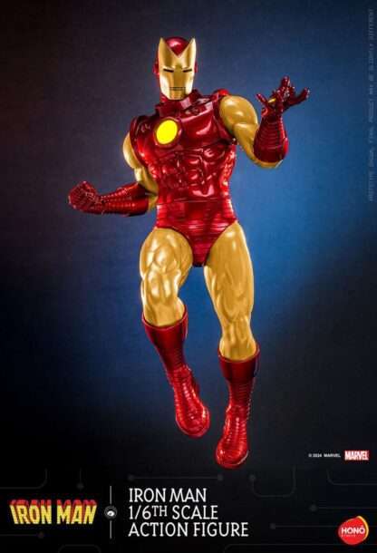 Marvel Actionfigur 1/6 Iron Man 32 cm - Beschädigte Verpackung – Bild 5