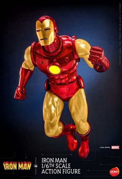 Marvel Actionfigur 1/6 Iron Man 32 cm - Beschädigte Verpackung – Bild 7