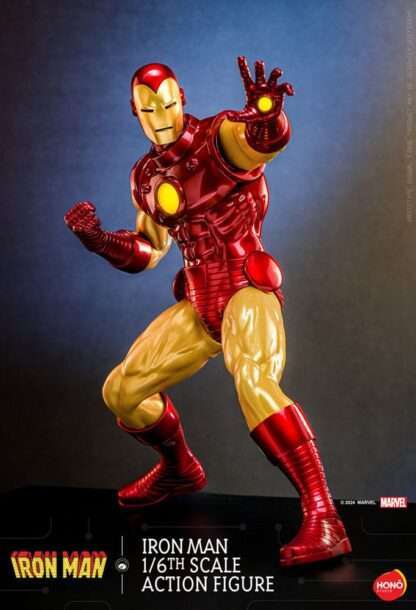 Marvel Actionfigur 1/6 Iron Man 32 cm - Beschädigte Verpackung – Bild 9