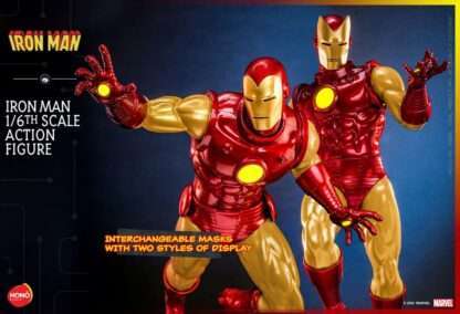 Marvel Actionfigur 1/6 Iron Man 32 cm - Beschädigte Verpackung – Bild 19