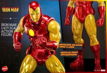 Marvel Actionfigur 1/6 Iron Man 32 cm - Beschädigte Verpackung – Bild 20