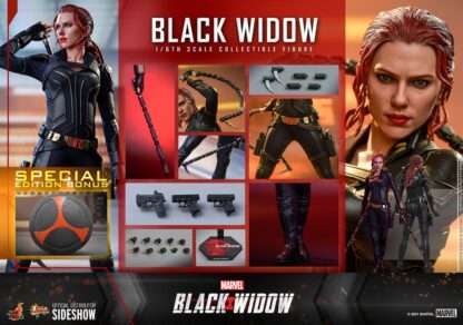 Black Widow Actionfigur Movie Masterpiece 1/6 Black Widow Special Edition 28 cm - Beschädigte Verpackung – Bild 14