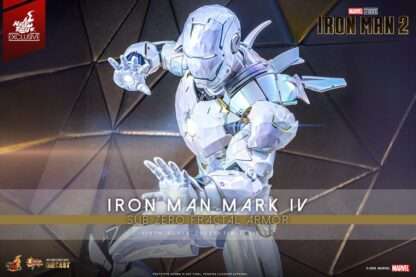 Iron Man 2 Movie Masterpiece Diecast Actionfigur 1/6 Iron Man Mark IV (Sub-Zero Fractal Armor) Hot Toys Exclusive 33 cm – Bild 2