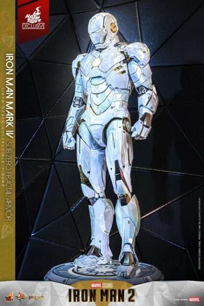 Iron Man 2 Movie Masterpiece Diecast Actionfigur 1/6 Iron Man Mark IV (Sub-Zero Fractal Armor) Hot Toys Exclusive 33 cm – Bild 6