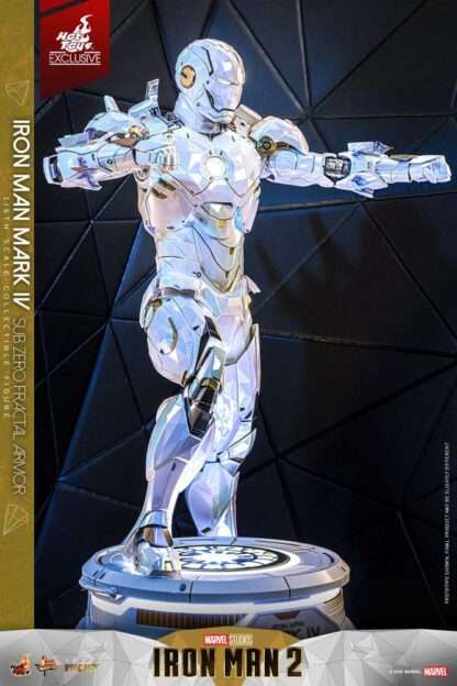 Iron Man 2 Movie Masterpiece Diecast Actionfigur 1/6 Iron Man Mark IV (Sub-Zero Fractal Armor) Hot Toys Exclusive 33 cm – Bild 7