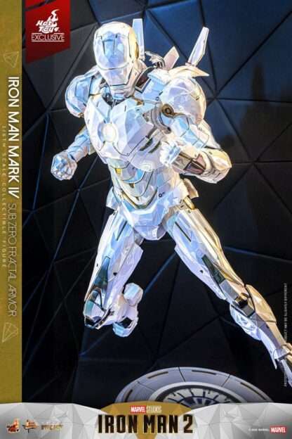 Iron Man 2 Movie Masterpiece Diecast Actionfigur 1/6 Iron Man Mark IV (Sub-Zero Fractal Armor) Hot Toys Exclusive 33 cm – Bild 8