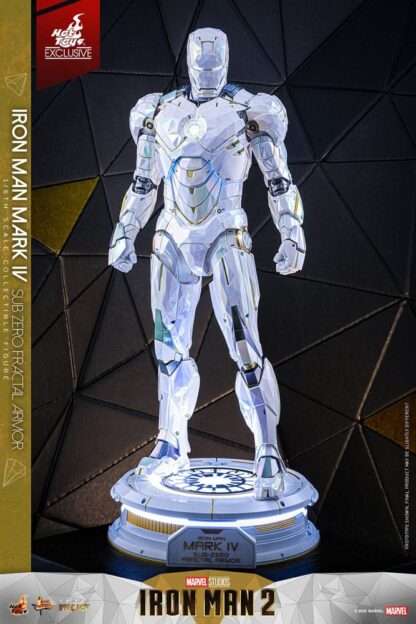 Iron Man 2 Movie Masterpiece Diecast Actionfigur 1/6 Iron Man Mark IV (Sub-Zero Fractal Armor) Hot Toys Exclusive 33 cm – Bild 12
