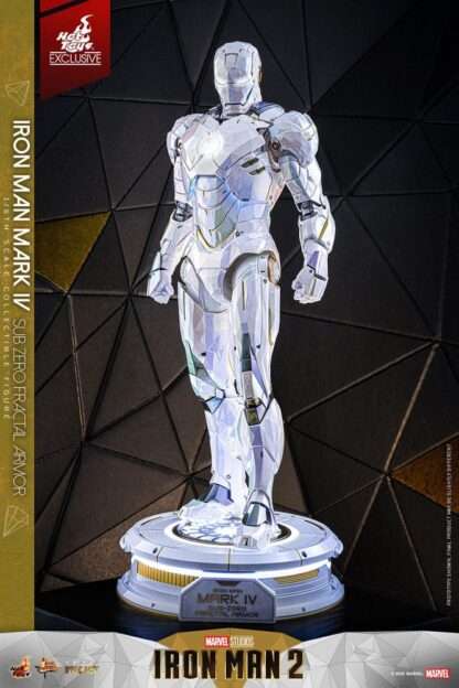 Iron Man 2 Movie Masterpiece Diecast Actionfigur 1/6 Iron Man Mark IV (Sub-Zero Fractal Armor) Hot Toys Exclusive 33 cm – Bild 13