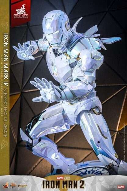 Iron Man 2 Movie Masterpiece Diecast Actionfigur 1/6 Iron Man Mark IV (Sub-Zero Fractal Armor) Hot Toys Exclusive 33 cm – Bild 15