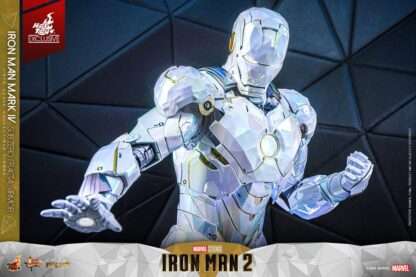 Iron Man 2 Movie Masterpiece Diecast Actionfigur 1/6 Iron Man Mark IV (Sub-Zero Fractal Armor) Hot Toys Exclusive 33 cm – Bild 17