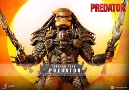 Alien vs. Predator Comic Masterpiece Actionfigur 1/6 Broken Tusk Predator 35 cm – Bild 2