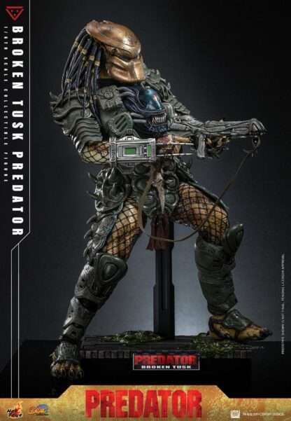 Alien vs. Predator Comic Masterpiece Actionfigur 1/6 Broken Tusk Predator 35 cm – Bild 8