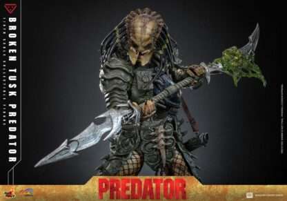 Alien vs. Predator Comic Masterpiece Actionfigur 1/6 Broken Tusk Predator 35 cm – Bild 11