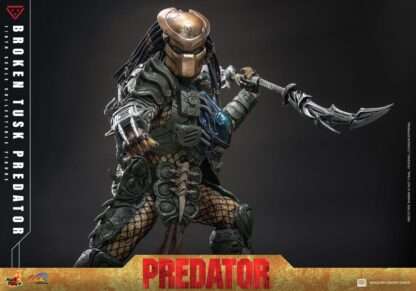 Alien vs. Predator Comic Masterpiece Actionfigur 1/6 Broken Tusk Predator 35 cm – Bild 13