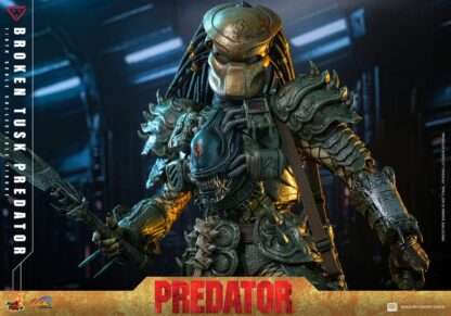 Alien vs. Predator Comic Masterpiece Actionfigur 1/6 Broken Tusk Predator 35 cm – Bild 14
