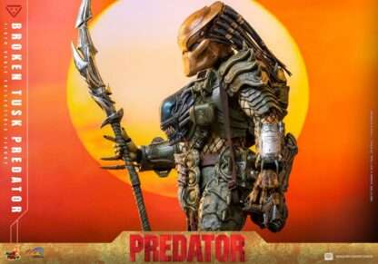 Alien vs. Predator Comic Masterpiece Actionfigur 1/6 Broken Tusk Predator 35 cm – Bild 15