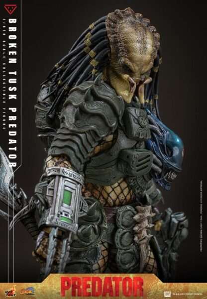 Alien vs. Predator Comic Masterpiece Actionfigur 1/6 Broken Tusk Predator 35 cm – Bild 16