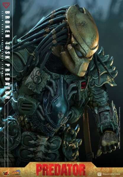 Alien vs. Predator Comic Masterpiece Actionfigur 1/6 Broken Tusk Predator 35 cm – Bild 18