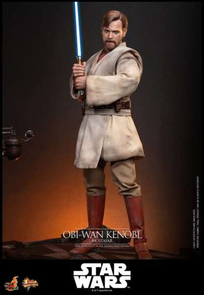 Star Wars: Episode III - Die Rache der Sith Movie Masterpiece Actionfigur 1/6 Obi-Wan Kenobi (Mustafar) 31 cm – Bild 9