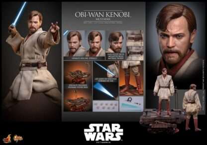 Star Wars: Episode III - Die Rache der Sith Movie Masterpiece Actionfigur 1/6 Obi-Wan Kenobi (Mustafar) 31 cm – Bild 16