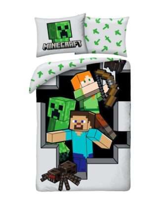 Minecraft Bettwäsche Ver. 8 140 x 200 cm / 70 x 90 cm