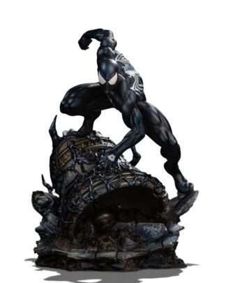 Marvel BDS Art Scale Statue 1/10 Spider-Man Black Costume 20 cm