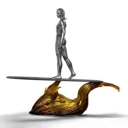 Fantastic Four Art Scale Statue 1/10 Silver Surfer 27 cm – Bild 3