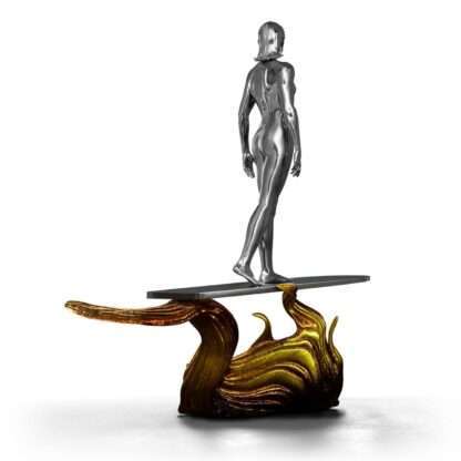 Fantastic Four Art Scale Statue 1/10 Silver Surfer 27 cm – Bild 4