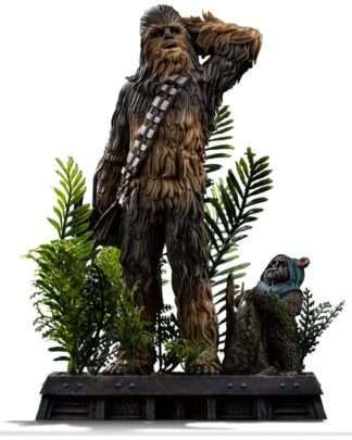 Star Wars Episode VI Art Scale Statue 1/10 Chewbacca and Tokkat 22 cm