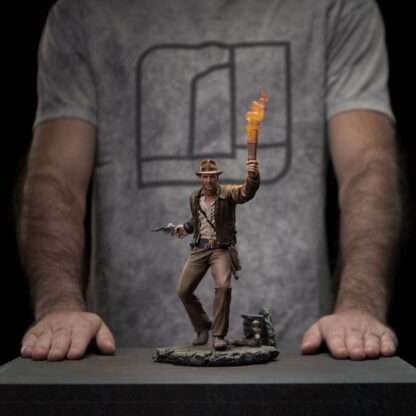 Indiana Jones Art Scale Statue 1/10 Indiana Jones 26 cm   - Beschädigte Verpackung – Bild 12