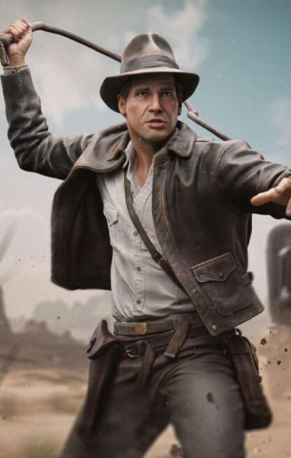 Indiana Jones Legacy Replica Statue 1/4 Indiana Jones 61 cm - Beschädigte Verpackung – Bild 15
