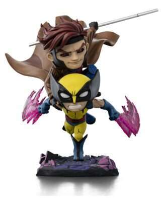 X-Men 97 Mini Co. PVC Figur Gambit and Wolverine 23 cm       - Beschädigte Verpackung