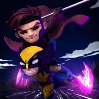 X-Men 97 Mini Co. PVC Figur Gambit and Wolverine 23 cm       - Beschädigte Verpackung – Bild 5