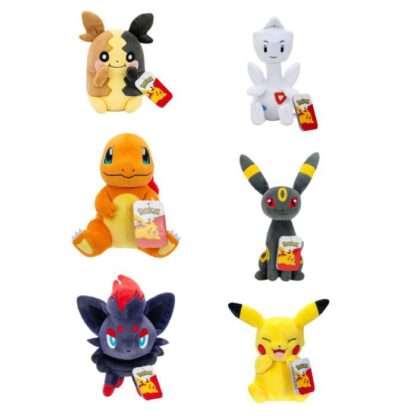 Pokémon Plüschfigur Version 23 20 cm Sortiment (6) - Beschädigte Verpackung