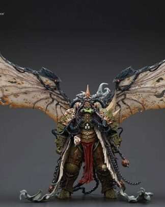 Warhammer 40k Actionfigur 1/18 Mortarion Daemon Primarch of Nurgle with Ancient weapons The Lantern and Silence 21 cm
